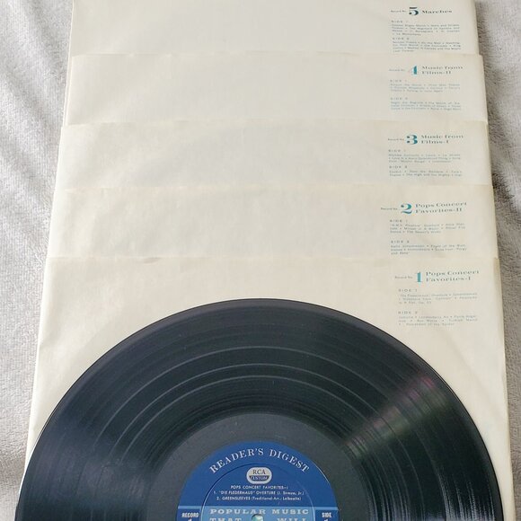 READER'S DIGEST "Popular Music That Will Live Forever" TEN 12" Vinyl LP- Box Set - Picture 11 of 14